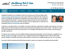 Tablet Screenshot of hackberryrodandgun.com